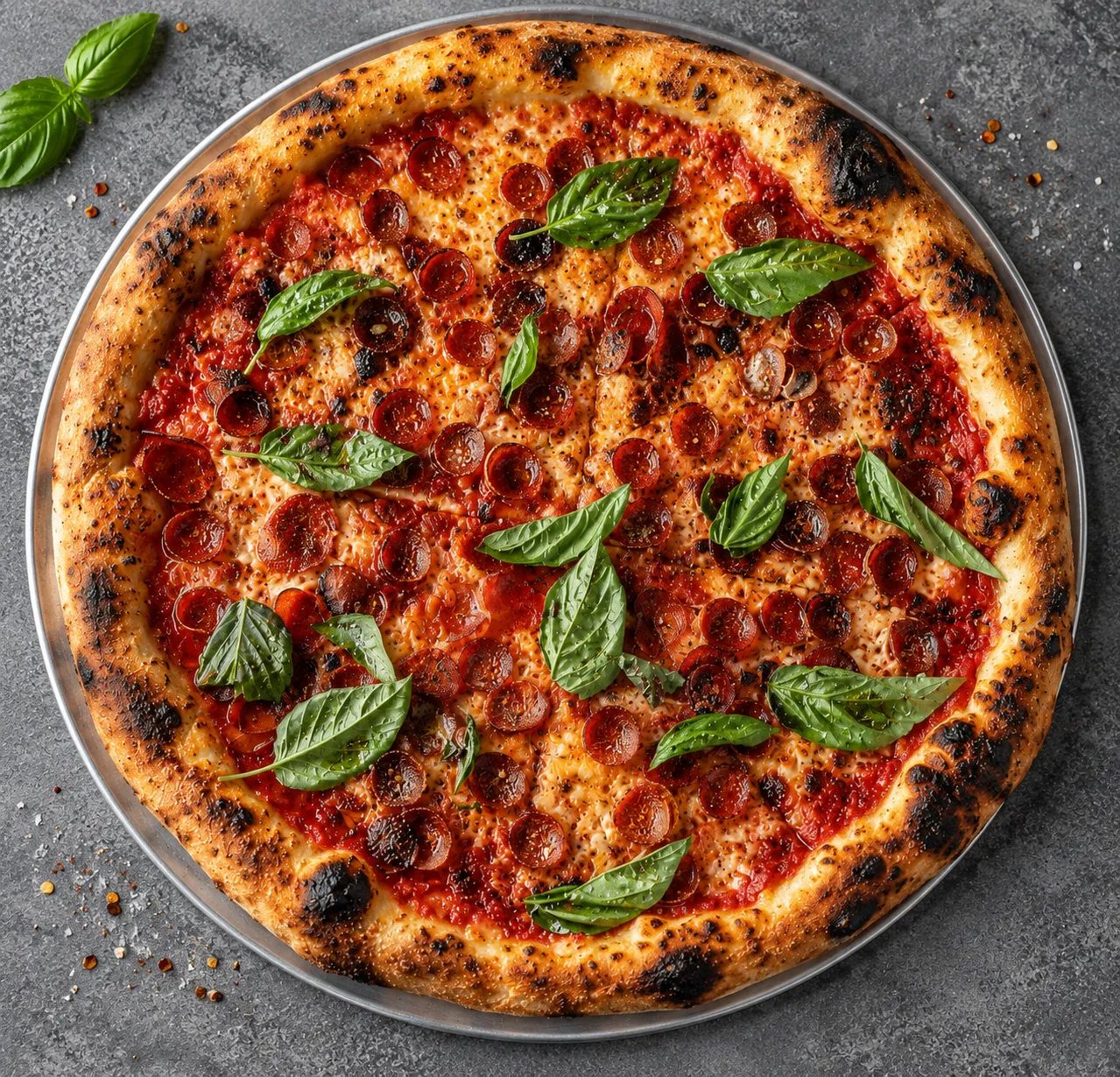 NY Pepperoni Pizza from Castelli Mercato - Italian food delivery to Waterdown, Hamilton, ON